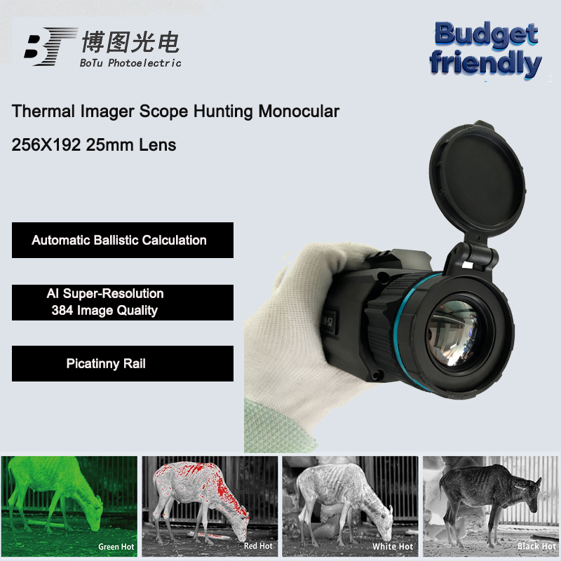 Thermal Imaging Camera 256X192 - نطاق الكاميرا الحرارية الخارجية للرؤية الليلية