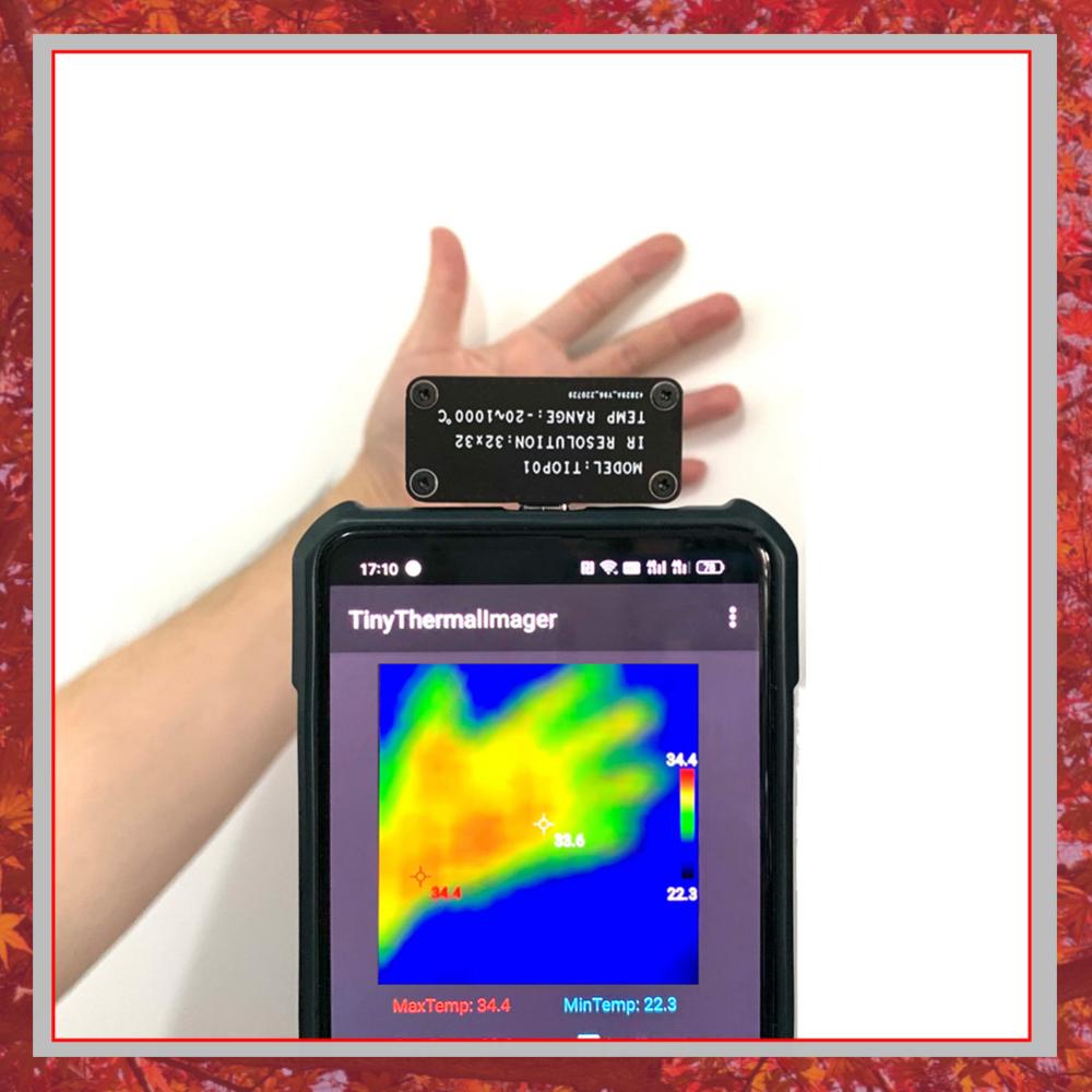 Tiop01 Thermal Camera - كاميرا تصوير حراري TIOP01 32x32 للرؤية