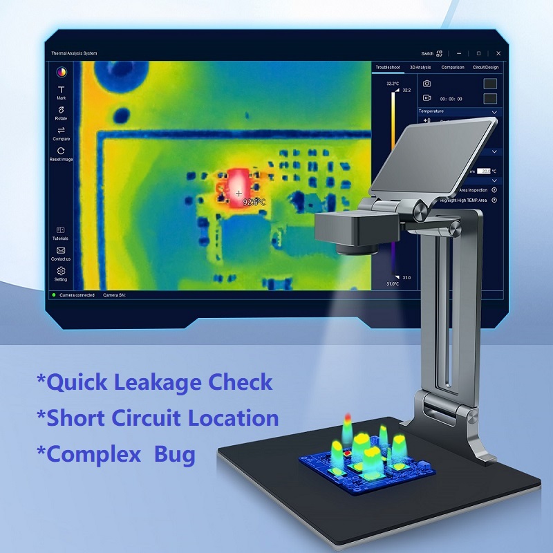 جهاز تصوير حراري فائق الوضوح Q - مراجعة Thermal Imager Pcb Repair وسعره