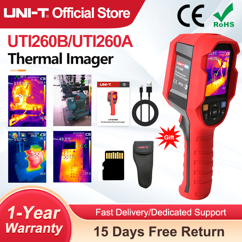 UNI-T UTI260B UTI260A كاميرا ا - مراجعة Nf 521 Thermal Imaging Camera وسعره