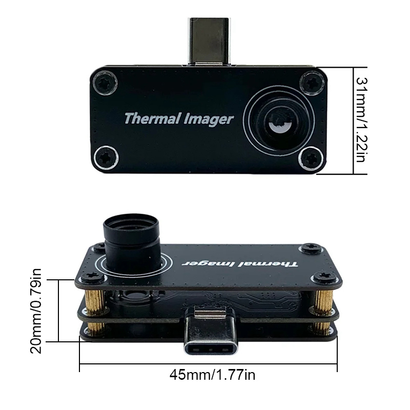 TIOP01 32x32 كاميرا حرارية لله - مراجعة Tiop01 Thermal Camera وسعره