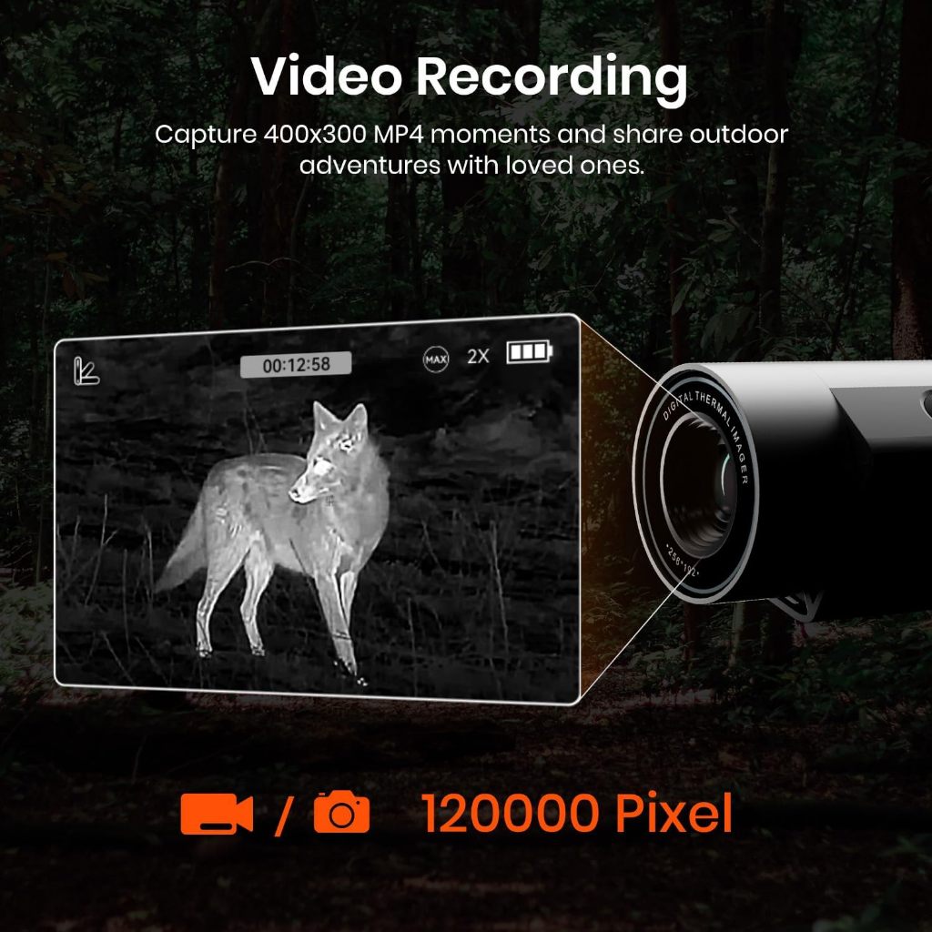 MILESEEY TNV10 PRO 320 × 240 ن - مراجعة Thermal Scope Night Vision Monocular وسعره