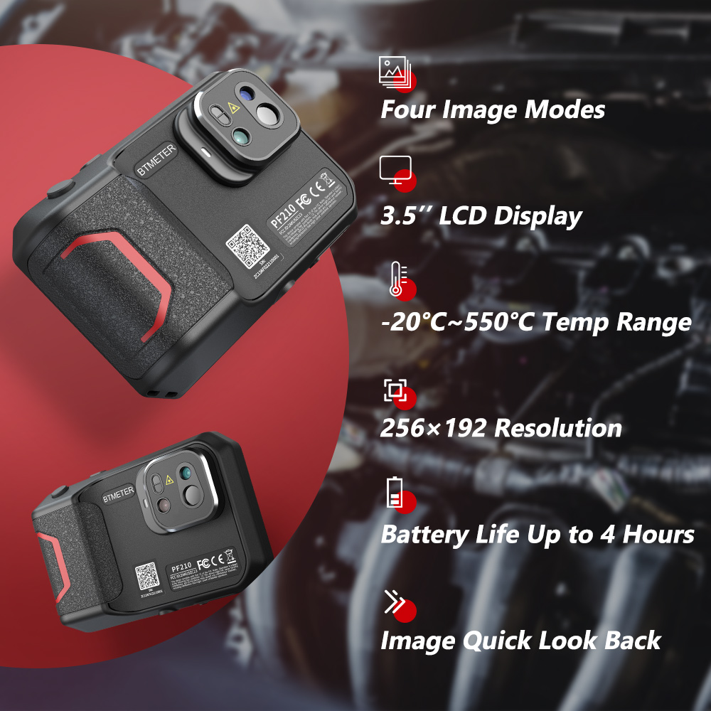 كاميرا حرارية محمولة باليد 256 - مراجعة Thermal Imaging Camera 256X192 وسعره